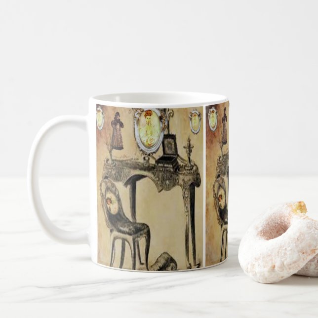 Vintage Mug (With Donut)