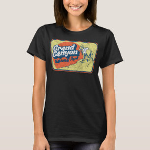 Vintage Mule Grand Canyon National Park Donkey Dis T-Shirt