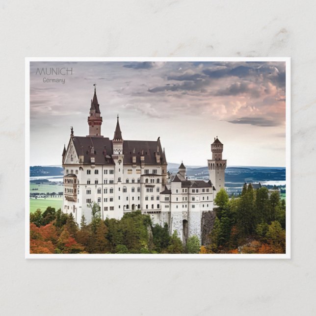 Vintage Munich Munchen Germany  Postcard (Front)