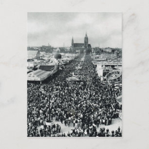 Vintage Munich, Oktoberfest Postcard