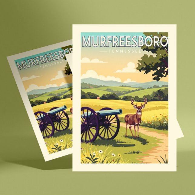 Vintage Murfreesboro Tennessee Postcard (Creator Uploaded)