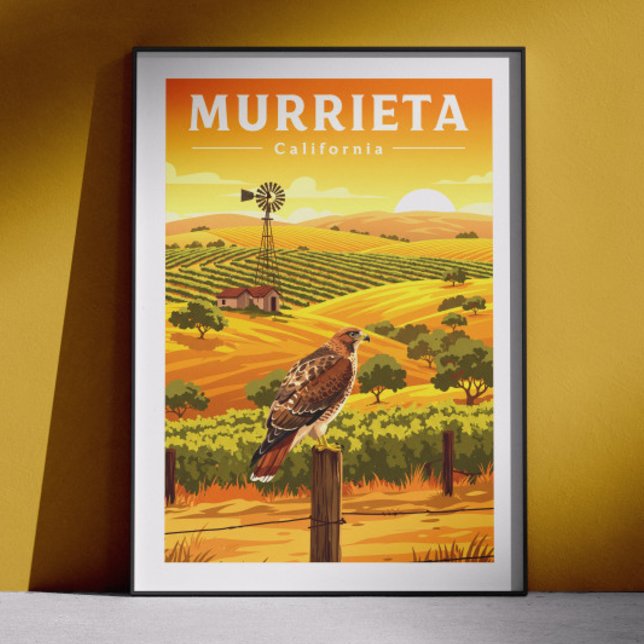 Vintage Murrieta California Poster (Creator Uploaded)