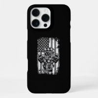 Vintage Muscle Car Piston American Flag Funny Mech
