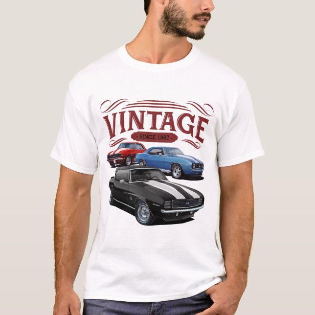 Vintage Muscle Classics T-Shirt (Front)