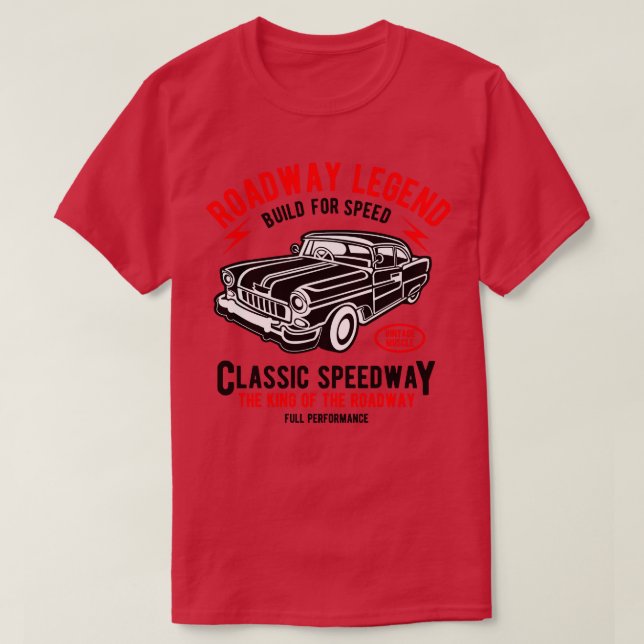 Vintage Muscle T-Shirt (Design Front)
