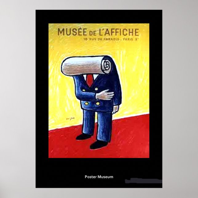 Vintage Musee de L'affiche Poster (Front)