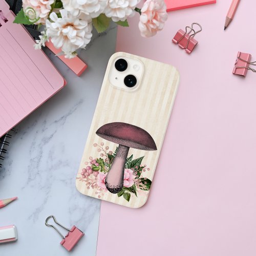 Vintage Mushroom and Floral Compilation  iPhone 13 Pro Max Case