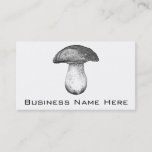 Vintage Mushroom Business Card at Zazzle