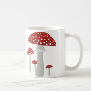 Vintage Mushroom Coffee Mug