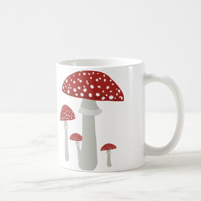 Vintage Mushroom Coffee Mug (Right)