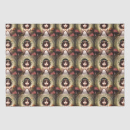 vintage mushroom fairy lilly gift wrap tissue paper