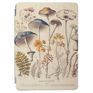 Vintage Mushroom Naturalist iPad Air Cover
