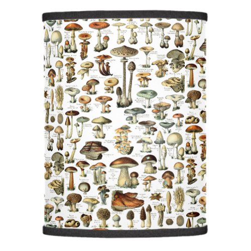 Vintage Mushroom Pattern Lamp Shade