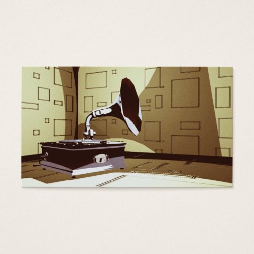VINTAGE MUSIC BUSINESS CARD TEMPLATES