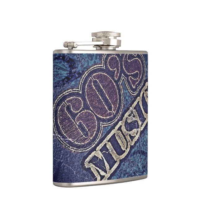 Vintage Music 60's Flask (Right)