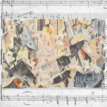 Vintage Music, Art Deco Jazz, Rhapsody in Blue Towel<br><div class="desc">Vintage illustration art deco music design featuring Rhapsody in Blue. Jazz and classical musicians with keyboards and other musical instruments.</div>