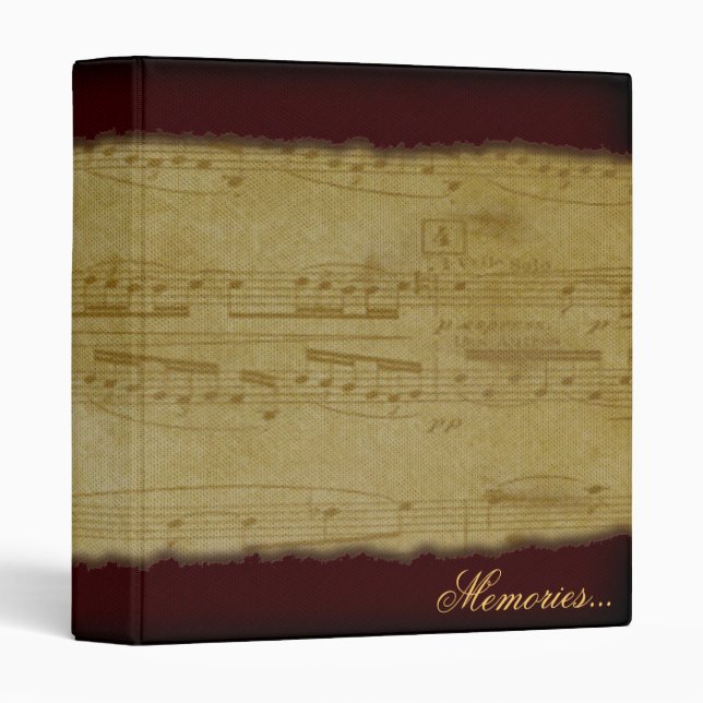 Vintage Music, binder (Front/Spine)