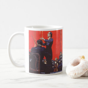 Vintage Music, Conducting an Orchestra Coffee Mug