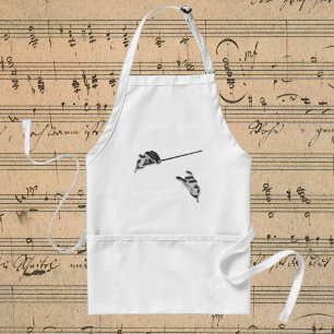 Vintage Music, Conductor's Hands with a Baton Adult Apron