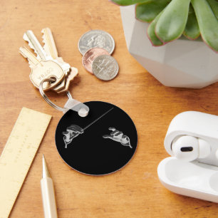 Vintage Music, Conductor's Hands with a Baton Keychain