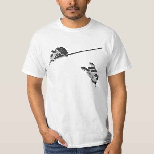 Vintage Music Conductors Hands with a Baton T_Shirt