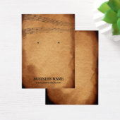 Vintage Music Earring Holder Jewelry Display (Desk)