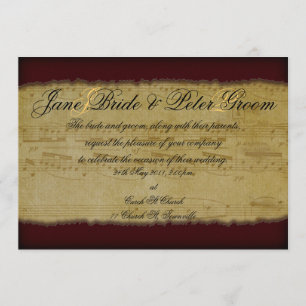 Vintage Music, invitation