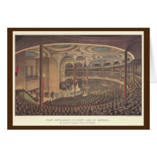 Vintage Music, Jenny Lind, Swedish Opera Singer Cards