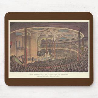 Vintage Music, Jenny Lind, Swedish Opera Singer Mouse Pad
