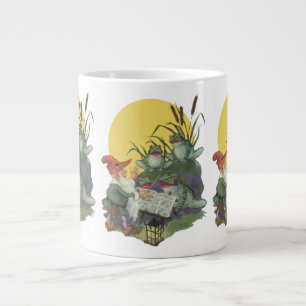 Vintage Music Magazine Cover Art, Etude Frog Choir Giant Coffee Mug