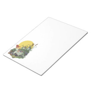 Vintage Music Magazine Cover Art, Etude Frog Choir Notepad