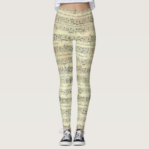 Abstract Art Splash Music Notes Leggings #abstract #colorful #music #notes  #music #Leggings