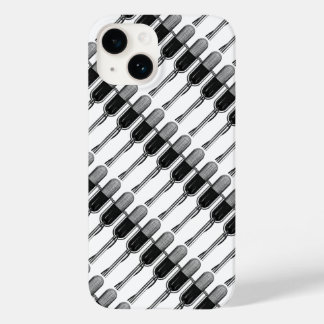 Vintage Music, Old Fashioned Retro Microphone Case-Mate iPhone 14 Case