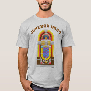 Vintage Music Player Jukebox Hero T-Shirt