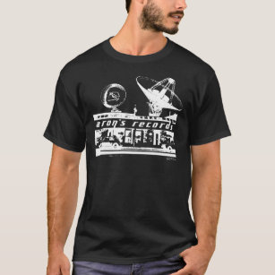 Vintage Music Record Store Transmission Graphic T- T-Shirt
