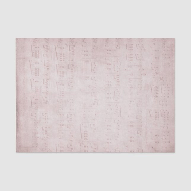 vintage music sheet (Front)