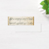 Vintage Music Sheet (Desk)