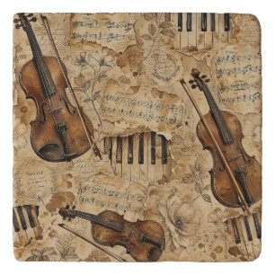 Vintage Music Trivet