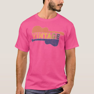 Vintage Musical Instrument Guitar T-Shirt
