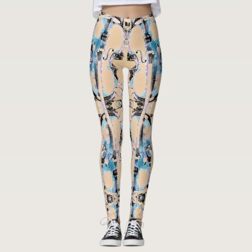 Vintage Musical Leggings