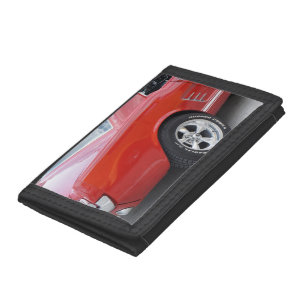 Vintage Mustang on tri-fold wallet. Trifold Wallet