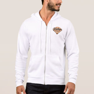 Vintage Mustang Route 66 Garage Sunset Graphic T-S Hoodie