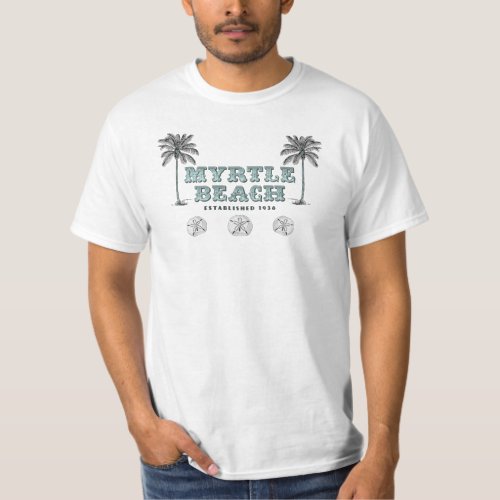 Vintage Myrtle Beach South Carolina Est 1938 T_Shirt