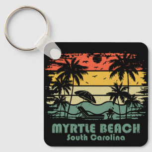 Vintage Myrtle Beach South Carolina Keychain