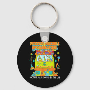 Vintage Mystery Machine Of Diagnostics Lab Week 20 Keychain
