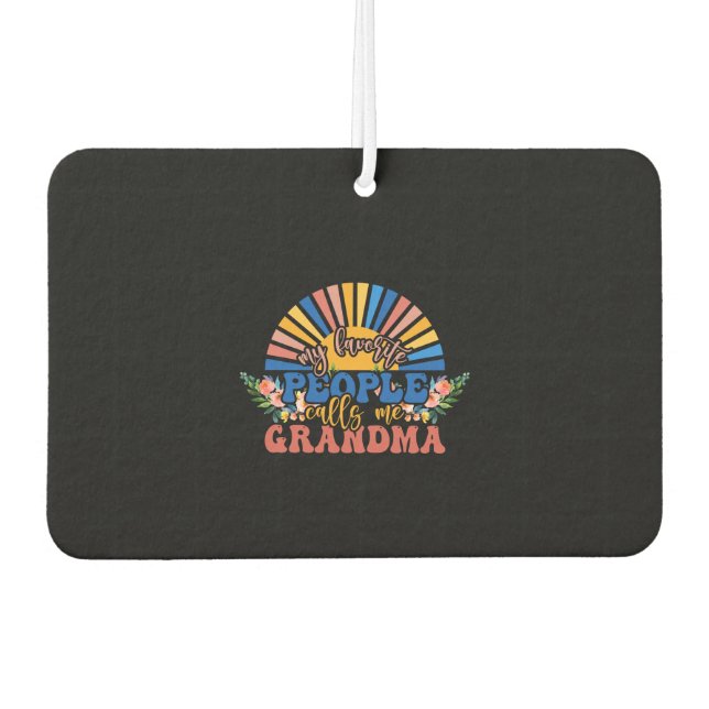 Vintage Nana Air Freshener (Front)