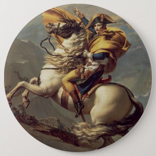 Vintage Napoleon Crossing the Alps Button