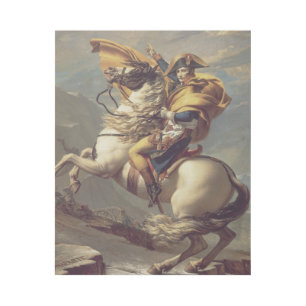 Vintage Napoleon Crossing the Alps  Gallery Wrap