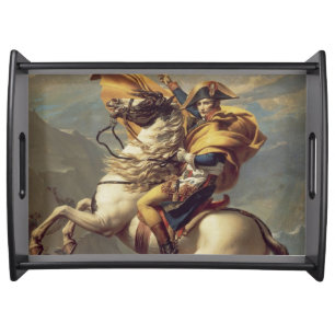 Vintage Napoleon Crossing the Alps Serving Tray