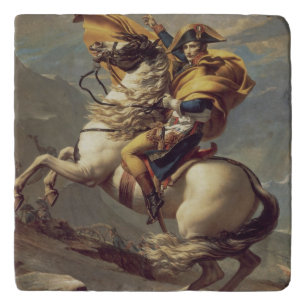 Vintage Napoleon Crossing the Alps Trivet